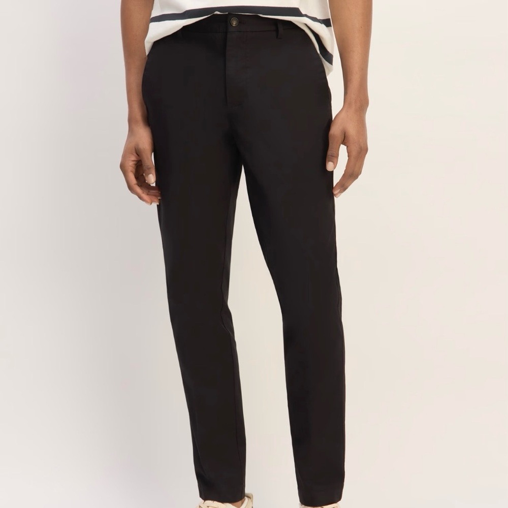 Everlane Men’s Black The Taper Air‎ Chino in Size 40 Waist x 32 Length